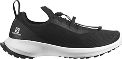 Salomon SENSE FEEL 2 Scarpe da Uomo con EnergyCell per Trail Running, 42 2/3 EU, Nero (Black/White) en oferta