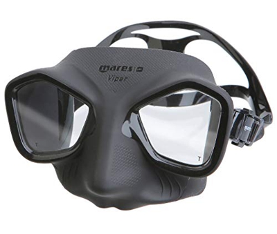 Mares 421411, Maschera Unisex – Adulto, Nero/Nero, Taglia Unica