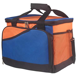 Felokont Borsa Termica Porta Pranzo Borsa Frigo Isolato per Alimenti Mantenere Caldo o Freddo per Picnic/Barbecue/Campeggio 19L Arancione precio