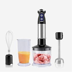 Jazz Pose Cucina Frullatore a Immersione Set,600W,6 velocità (Nero) precio