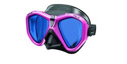 SEAC Italia, Maschera Sub per Immersione Subacquea Professionale, Ricreativa e Snorkeling Unisex Adulto, Nero/Rosa LS, Asian Fit características