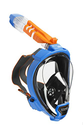 OCEAN REEF - Aria QR+ Maschera Snorkeling Integrale a Rilascio Rapido con Boccaglio - Visione Subacquea a 180 Gradi e Meccanismo Quick Release - 5 Col precio