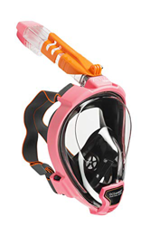 OCEAN REEF - Aria QR+ Maschera Snorkeling Integrale a Rilascio Rapido con Boccaglio - Visione Subacquea a 180 Gradi e Meccanismo Quick Release - 5 Col en oferta