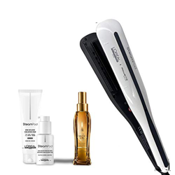 L'Oréal Pro Steampod 3.0 - Piastra + crema spessa 150 ml + siero 50 ml + olio Mythic Oil 100 ml en oferta