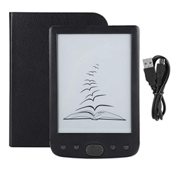 Plyisty E-Reader, E-Reader multilingue da 6 Pollici con Schermo E-Ink, E-Book Reader, Display con risoluzione 800x600, E-Book Reader di Facile Lettura precio