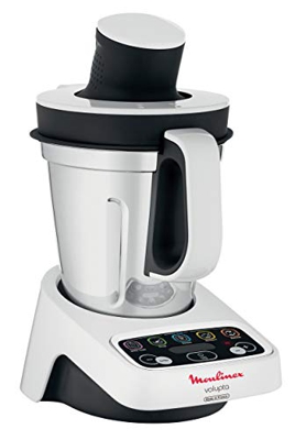 Moulinex Volupta robot da cucina 3 L Nero, Bianco