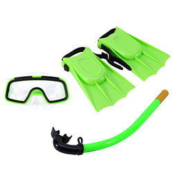 Bnineteenteam Set di boccaglio per Bambini, Pacchetti di Snorkeling per Bambini di età Compresa tra 3-4 Anni con Maschera, Occhiali per Immersioni sub precio