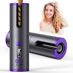 Cordless Auto Hair Curlers for long hair Automatic Curling Iron Auto Rotating Ceramic Barrel Hair Curlers for short hair Portable Electric Wand Curlin características