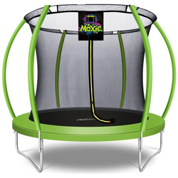 Trampolino a Zucca da Giardino ed Esterno con Rete di Sicurezza | 244 cm | Verde Mela precio