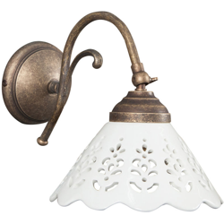 Biscottini - Lampada Applique A Muro per Interni Esterni da Parete in Ottone precio