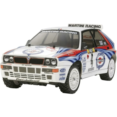 Lancia Delta HF Integrale In kit da costruire Brushed 1:10 Automodello Elettrica Auto stradale 4WD - Tamiya