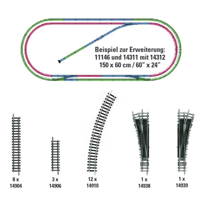 14312 N Minitrix Kit di espansione