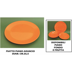 Bighouse It - PIATTO CERAMICA PIANO CM.26 ARANCIO características