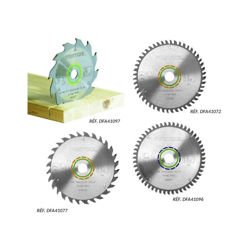 Lot de lames de scie plongeante FESTOOL - 4 pièces - TS55 características