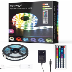 Striscia LED 5m Striscia RGB multicolore con telecomando precio