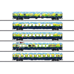 43879 Kit 5 pz. vagoni passeggeri Z per treno turistico di DB AG - Märklin características