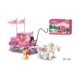 No_brand - COSTRUZIONI GIRLS DREAM CARROZZA 250 en oferta