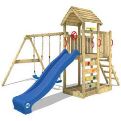 Parco Giochi Multiflyer Con Tetto In Legno en oferta