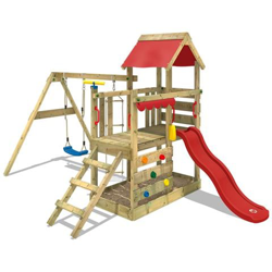 Torre Di Arrampicata Turboflyer Parco Giochi Per Bambini Con Altalena. Area Gioco precio