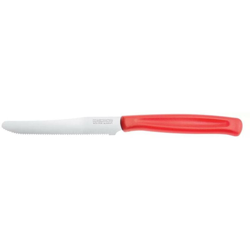 Set Coltelli da Tavola Lama Dentata 11 Cm Manico Rosso 6 Pz Kaimano Dinamik características