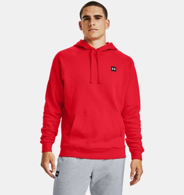 Felpa con cappuccio UA Rival Fleece da uomo