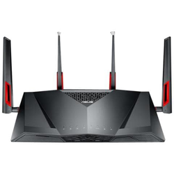 Modem Router Wireless DSL-AC88U AC 3100 Dual Band ADSL / VDSL / Interfacce 1 x RJ11 xDSL / 4 x Gigabit BaseT LAN / 1 x RJ45 Gigabit BaseT WAN Colore Nero - Rosso en oferta