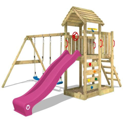 Parco Giochi Multiflyer Con Tetto In Legno en oferta