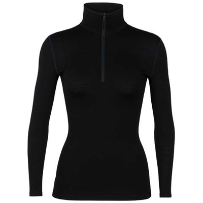 Magliette Icebreaker 260 Tech L / s Half Zip Abbigliamento Donna Xs