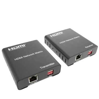 Estensione E Moltiplicatore Hdmi Tramite Lan Tx E Rx Compatibili Con Ir E Tcp / ip