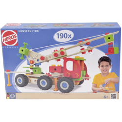 Kit pezzi per costruzioni Constructor Numero parti: 190 Numero modelli: 7 Classe di età: da 6 anni - Heros características