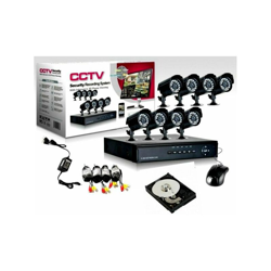 KIT VIDEO SORVEGLIANZA 8 TELECAMERA INFRAROSSI HD500 + DVR + ALIMENTATORE + CAVi características