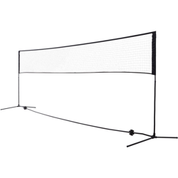 Rete da Volano e Tennis Portatile con Altezza Regolabile e Sacca per Trasporto Nero 500 x 103 x 94/158cm precio