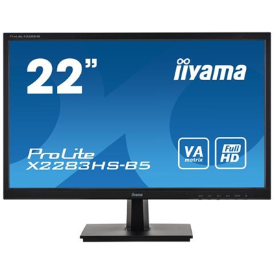 Monitor 21.5'' LED VA X2283HS-B5 1920x1080 Full HD Tempo di Risposta 4 ms