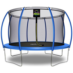 Trampolino a Zucca da Giardino ed Esterno con Rete di Sicurezza | 366 cm | Blu características