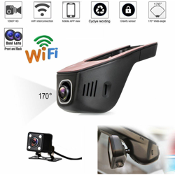 Full HD 1080P Hidden WiFi Car Auto DVR Camera Video Recorder DashCam G-sensor características