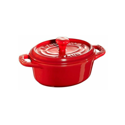 Staub - Mini Cocotte Ovale 11 cm Rossa in Ceramica características