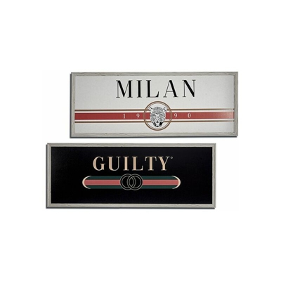 Quadro Guilty - Milan MDF (2 x 46 x 121 cm)