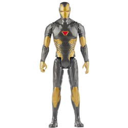 Avn Personaggo Titan Hero 30Cm Iron Man Tuta Nera Oro en oferta