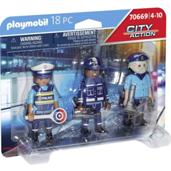 ® City Action Kit personaggi polizia 70669 - Playmobil en oferta