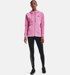 Felpa con cappuccio UA Rival Fleece Full Zip da donna precio