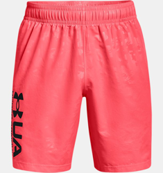 Shorts UA Woven Emboss da uomo en oferta