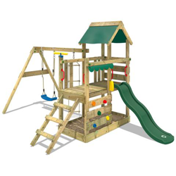 Torre Di Arrampicata Turboflyer Parco Giochi Per Bambini Con Altalena. Set Da Gioco precio