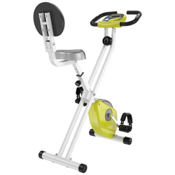 Cyclette Magnetica Pieghevole Con Altezza E Intensità Regolabile Schermo Lcd Gialla en oferta