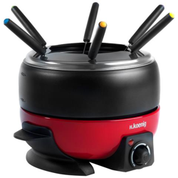 Set Fonduta ALP1800 Capacità 2 Litri Potenza 800 Watt Colore Nero / Rosso en oferta