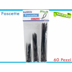 Bighouse It - FASCETTE SET 60 PZ. NERE precio