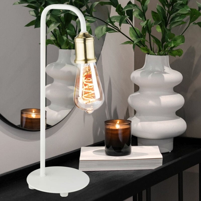 Lampada da tavolo vintage Retro Filament Living Room Set di lampade in ottone Include lampadine a LED