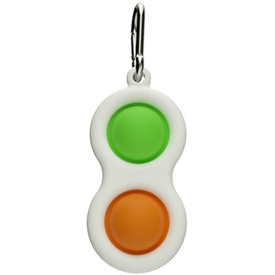 Semplice gioco di decompressione fossetta KD202037 verde + arancione