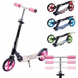 Kick Scooter City Scooter Rosa Per Bambini e Adulti Portata 100 kg - Arebos precio