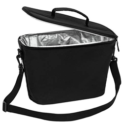 Hinza - Borsa termica piccola da 7,5 l, 22 x 32 x 15 cm, colore: Nero en oferta