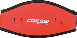 Cressi Mask Strap Cover, Testiera in Neoprene per Maschere Subacquee Unisex Adulto, Rosso, Universale precio